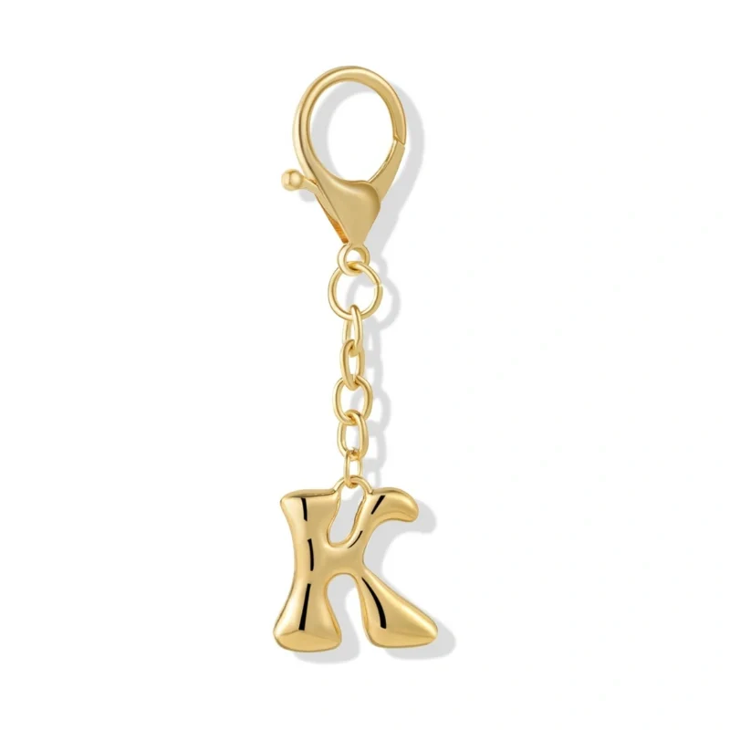 Bubble Initial Letter - Bag Charm - Image 11