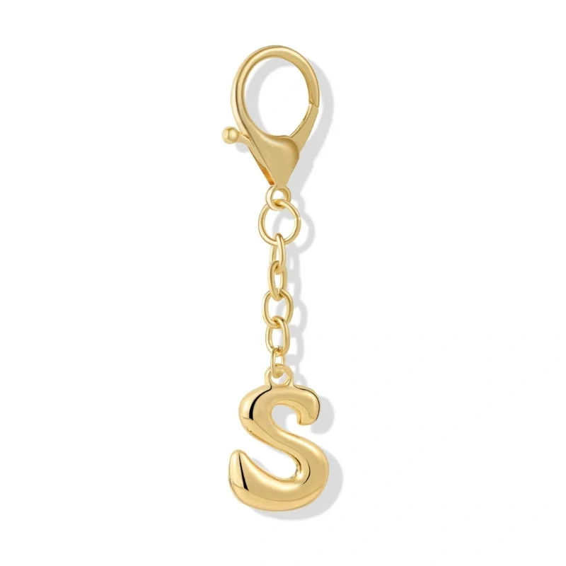 Bubble Initial Letter - Bag Charm - Image 19