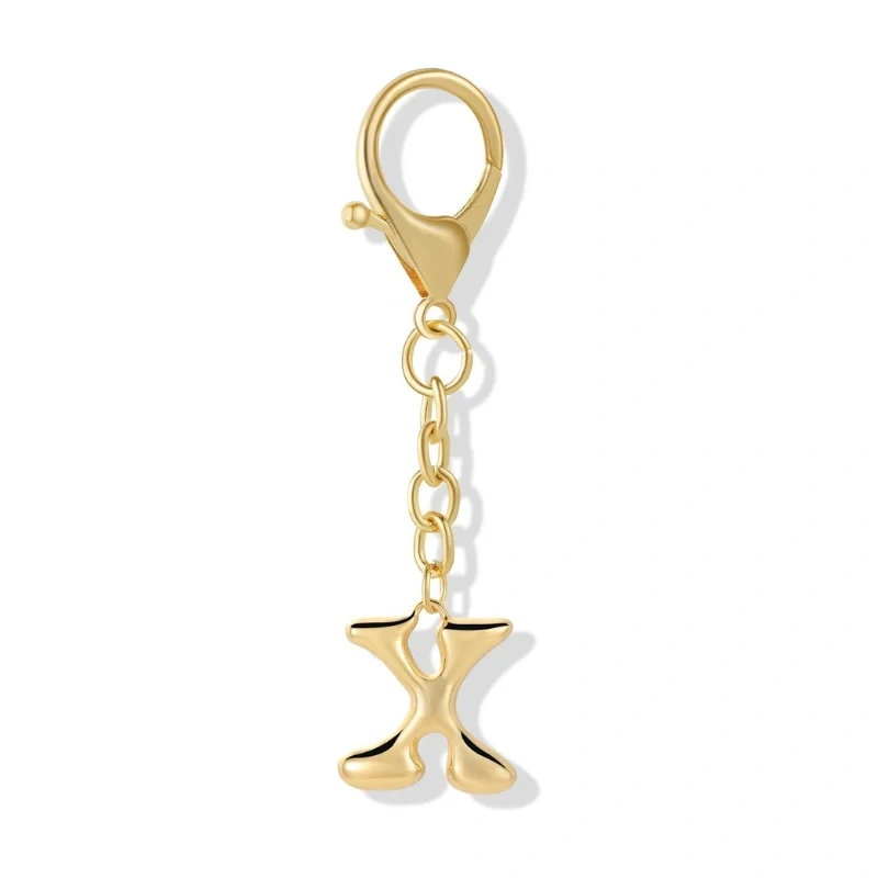 Bubble Initial Letter - Bag Charm - Image 24