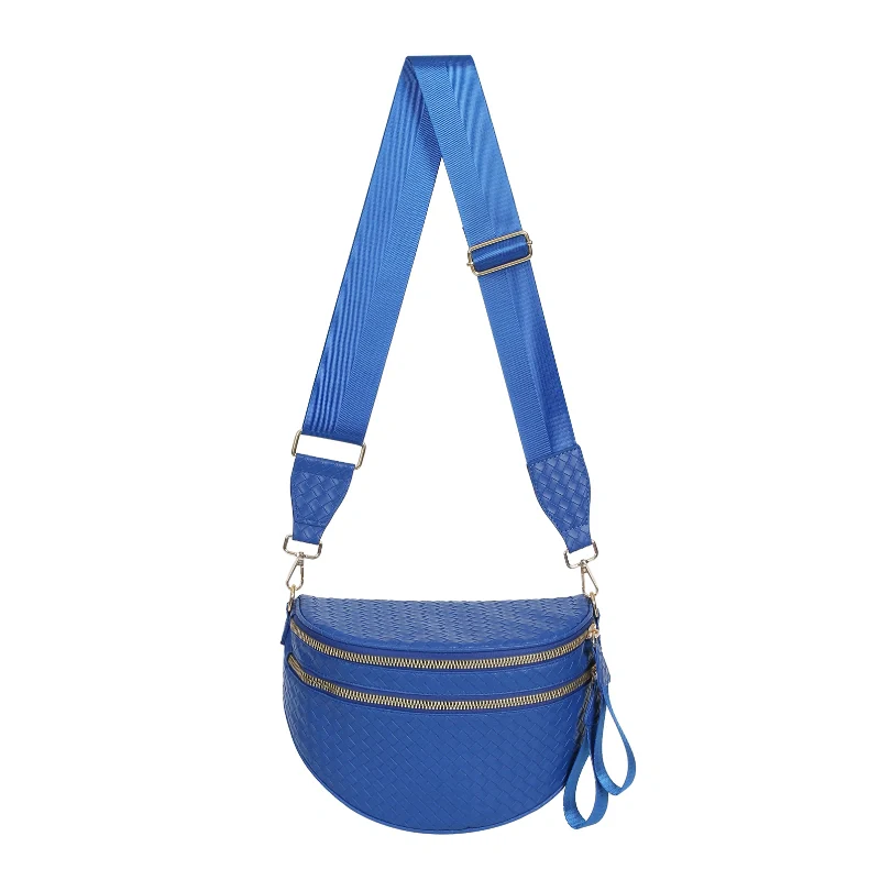 GoFree - Woven Leather Bum Bag - Image 14