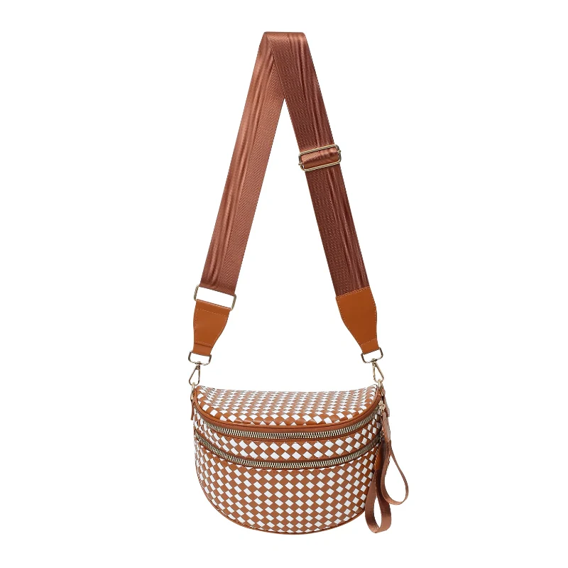 GoFree - Woven Leather Bum Bag - Image 16