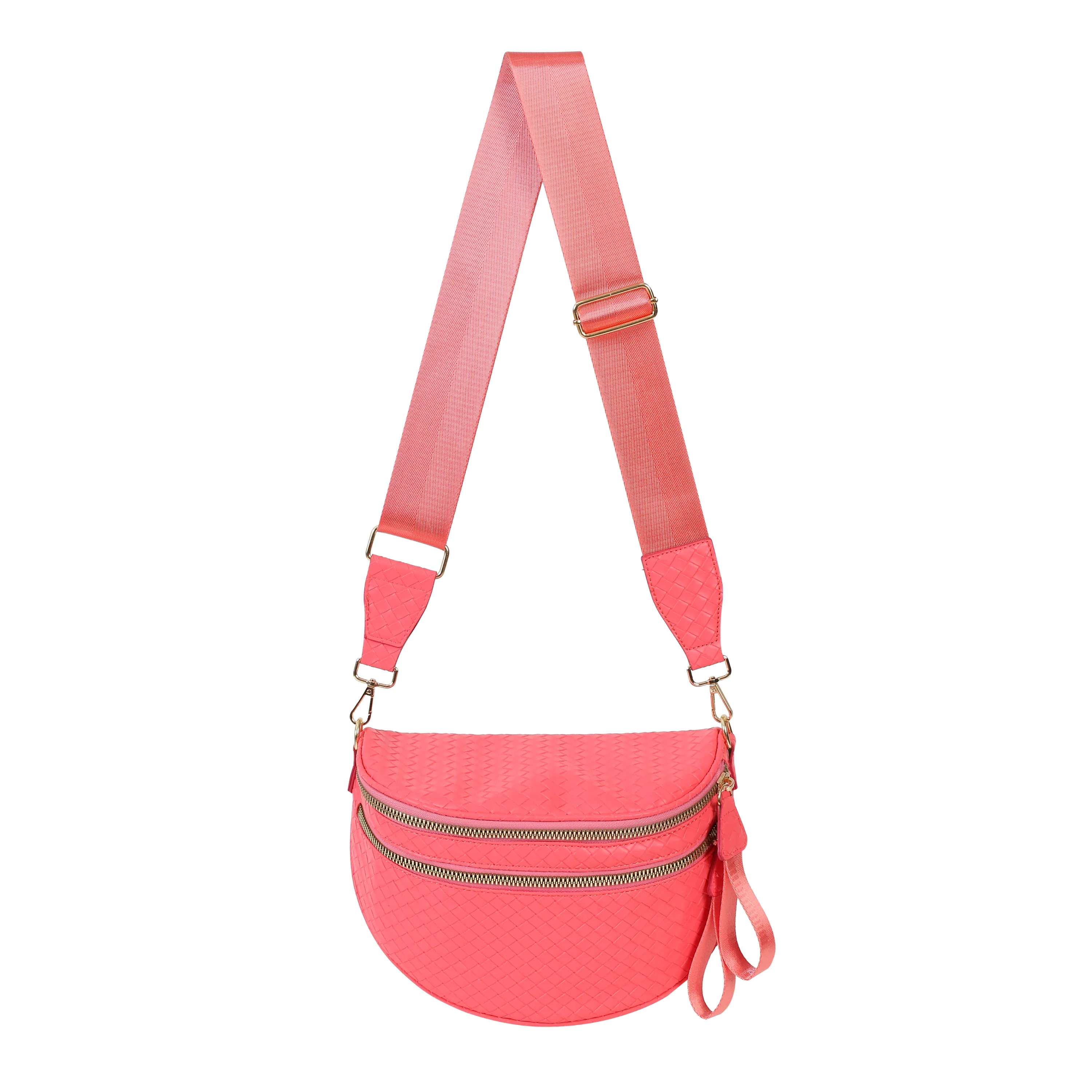 GoFree - Woven Leather Bum Bag - Image 24