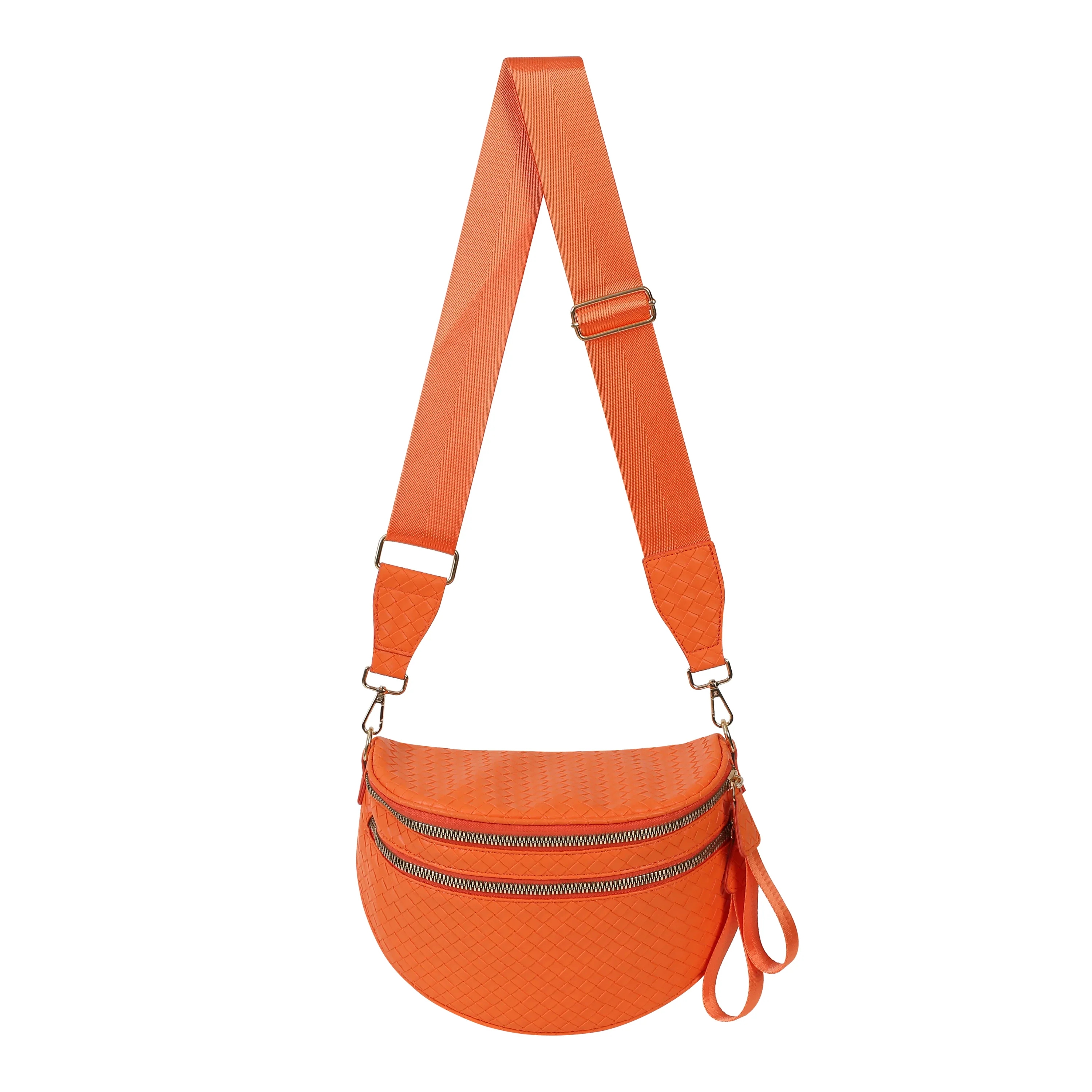 GoFree - Woven Leather Bum Bag - Image 25