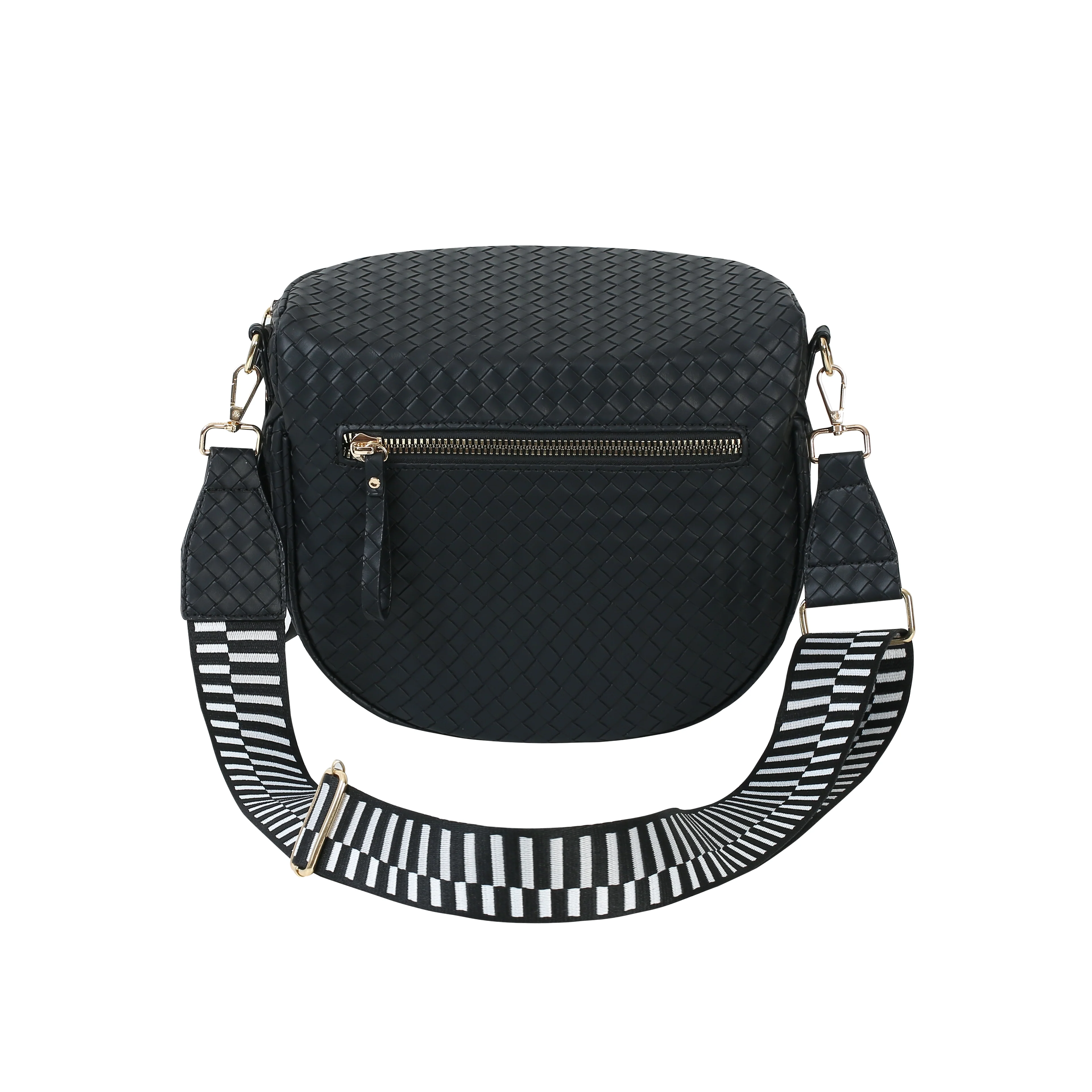 GoFree - Woven Leather Bum Bag - Image 3