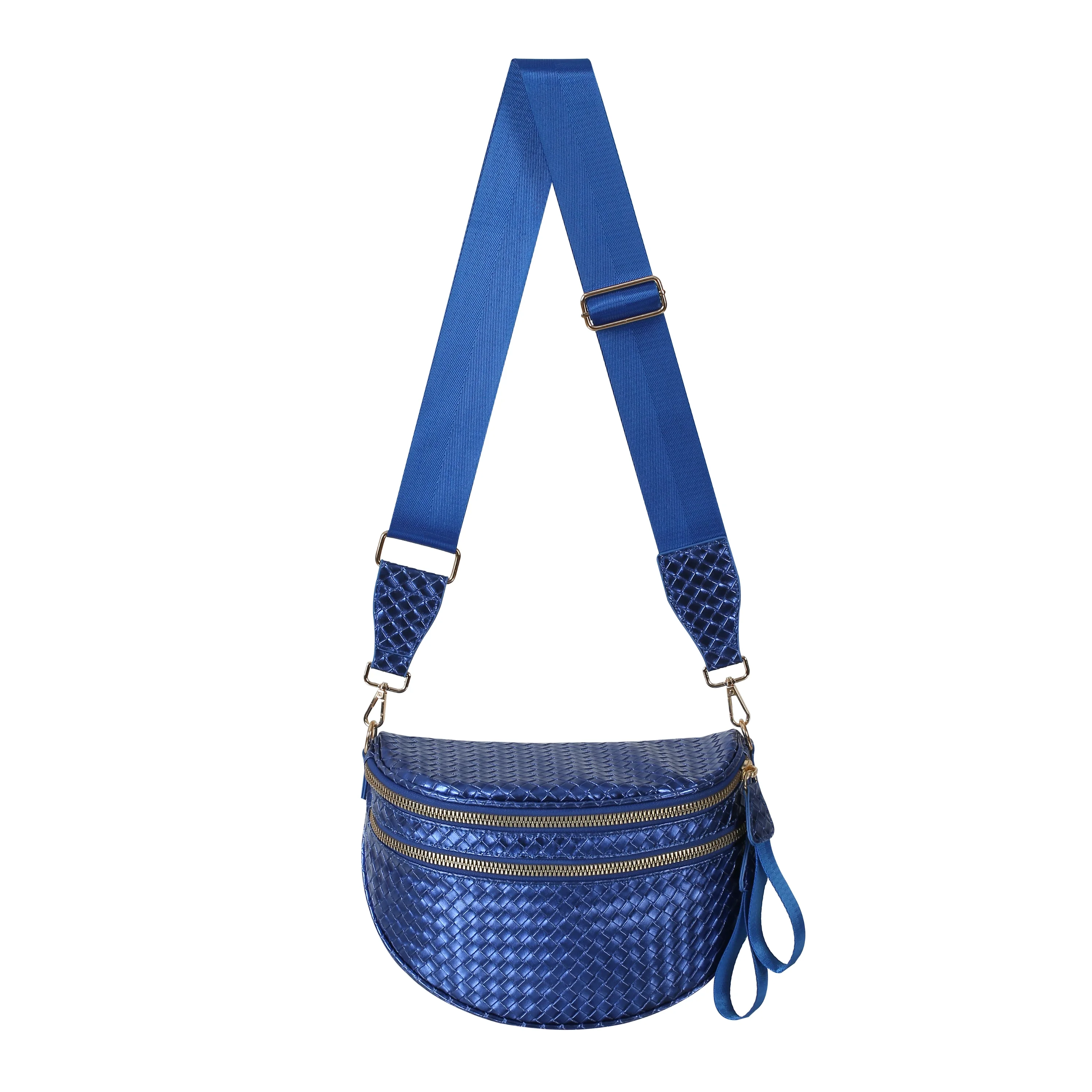 GoFree - Woven Leather Bum Bag - Image 30