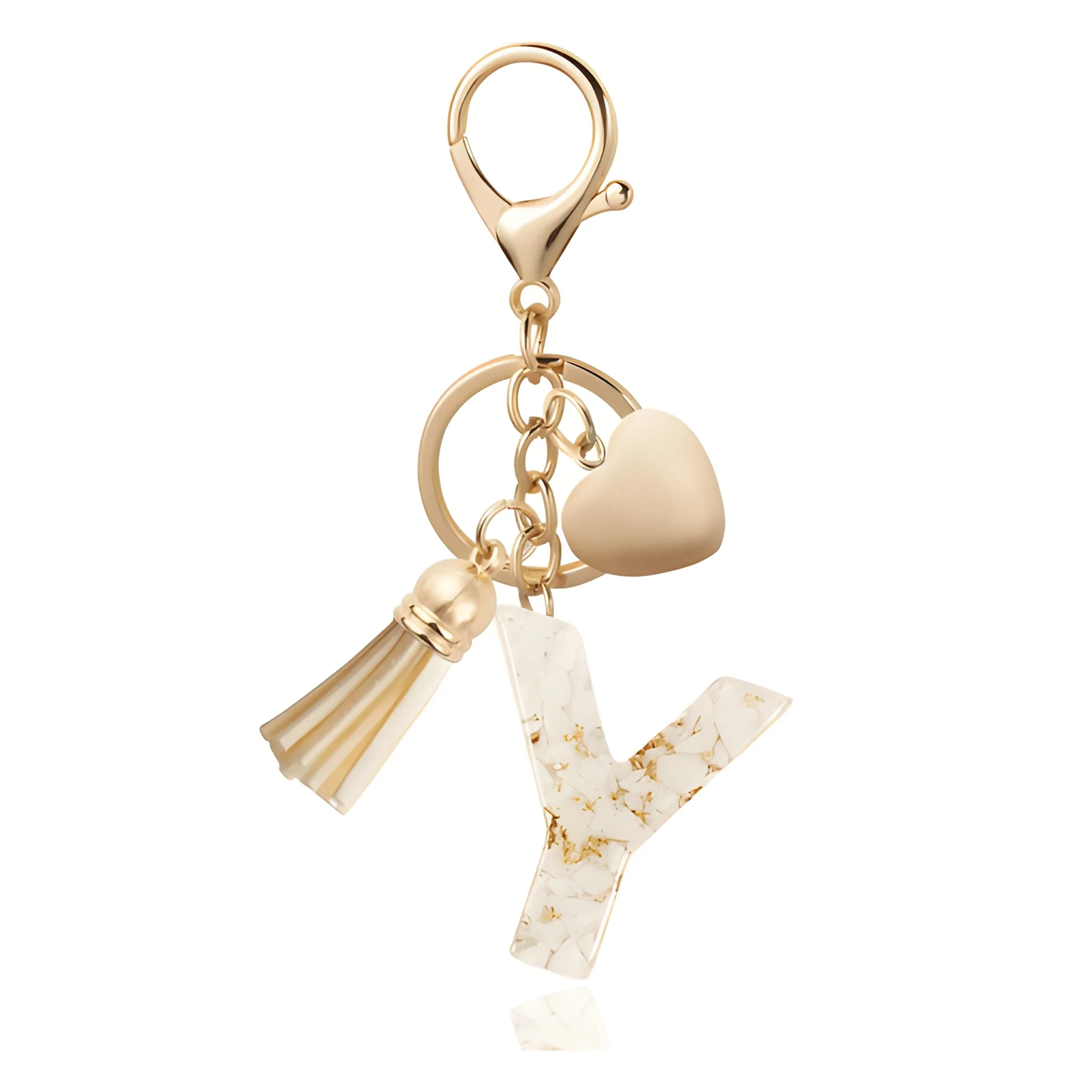 Golden Initial - Bag Charm - Image 25