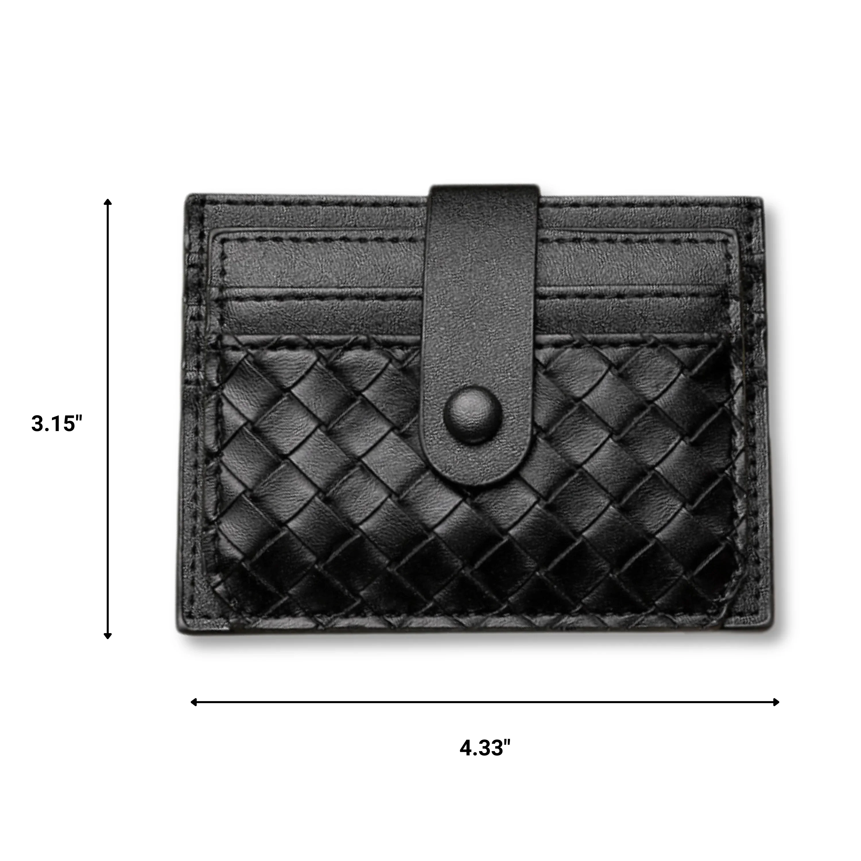 Siena – Woven Leather Wallet - Image 5